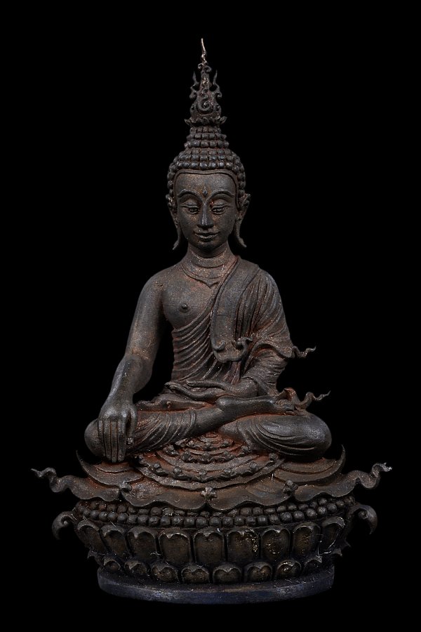 พระกริ่งพุทธประทานยศบารมี เนื้อนวโลหะ อ.เฉลิมชัย อุปกรณ์ครบ - 1