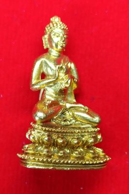 พระกริ่งจุฬาลงกรณ์(จปร.) 100ปี วัดราชบพิธ พ.ศ.2513 เนื้อทองคำ - 2