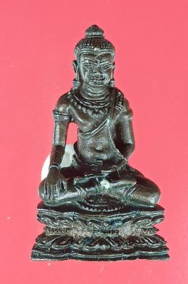 พระกริ่งลพบุรี รุ่นแรก หลวงพ่อแพ วัดพิกุลทอง เนื้อนวโลหะปี2512 - 1