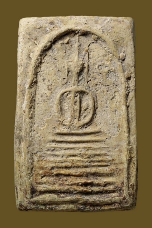 พระสมเด็จหลวงปู่ภู พิมพ์ 8ชั้น แขนกลม วัดอินทรวิหาร (บางขุนพรหม) - 1