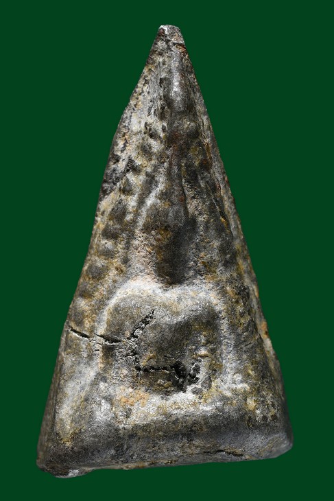 พระพิจิตร ข้างเม็ด เนื้อชินเงิน กรุวัดเขาพนมเพลิง สุโขทัย - 1