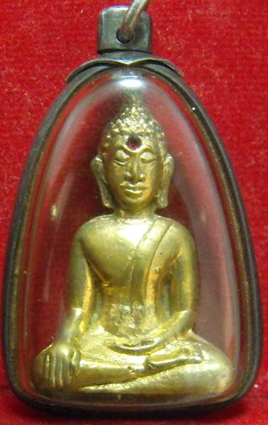หลวงพ่อพระใส รุ่นแรก ปี2505 พิมพ์เข่าแคบ #53 - 1