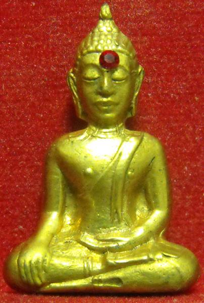 หลวงพ่อพระใส รุ่นแรก ปี2505 พิมพ์หน้านาง #101 - 1