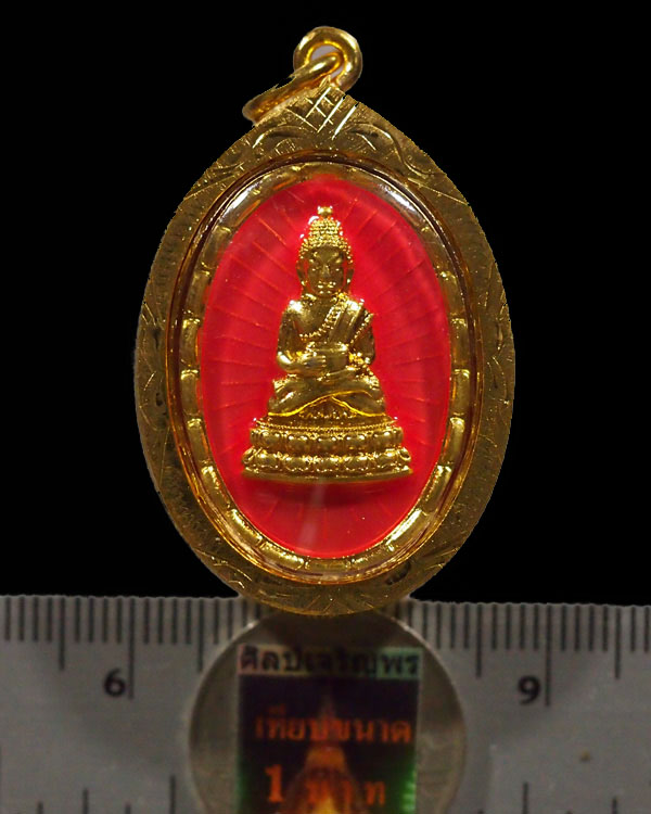 เหรียญพระพุทธพรรณีศรีธรรมไภสัช สร้างเฉลิมพระเกียรติ พระบาทสมเด็จพระเจ้าอยู่หัว ร.9 ในโอกาสเฉลิมพระช - 3