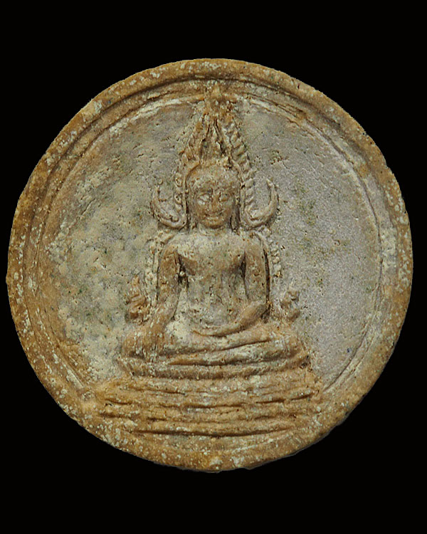 พระพุทธชินราชพิมพ์จันท์ลอย วัดเบญจมบพิตร ปี พ.ศ.2511 พุทธาภิเษก หลวงปู่โต๊ะ, หลวงพ่อเงิน, หลวงพ่อเต๋ - 1