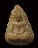 พระกลีบบัว เนื้อผง เจ้าคุณสุนทรสมาจาร(พรหม) วัดกัลยานิมิตร กรุงเทพฯ หลังยันต์ สร้างก่อน ปี ๒๕๐๐ หายา