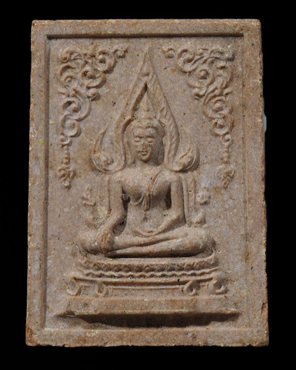 พระพุทธชินราช วัดราชนัดดา เนื้อผงน้ำมัน จัดสร้างเมื่อปี พ.ศ.2512 โดยพระมหาโกเมส มณีโชติ - 1
