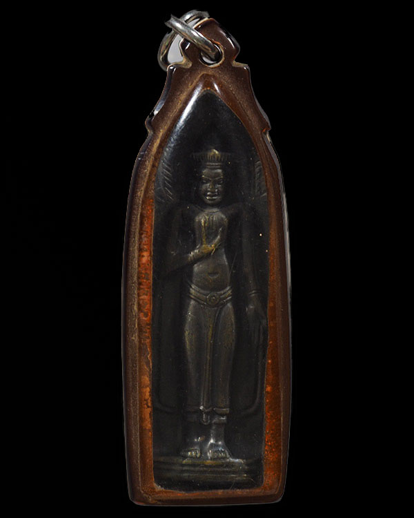 พระร่วงหลังรางปืน **องค์นี้เลี่ยมเก่า พิธีใหญ่เมื่อ 9 เมษายน 2515 ที่วัดพระธาตุดอยสุเทพ จั - 1