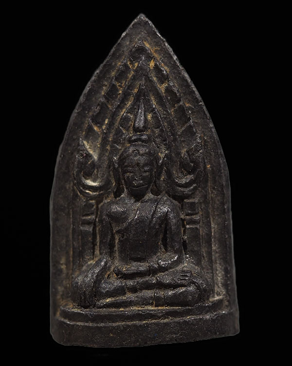 พระพิมพ์ขุนแผน เนื้อผงใบลาน หลวงพ่อวงษ์ วัดทุ่งผักกูด จ.นครปฐม ปี 2490 พิมพ์นี้เป็นของหลวงพ่อวงษ์ค - 4