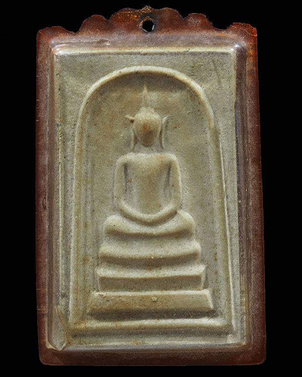 สมเด็จเนื้อผงแก่นจันทร์ รุ่นแรก พิมพ์พิเศษ(หายาก) วัดพระปฐมเจดีย์ นครปฐม ปี 2512 มีเกจิชื่อดังมาร่วม - 1