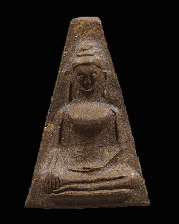 พระผงสุพรรณ(เนื้อแร่ นิยม) ปลุกเสกอินเดีย ปี ๒๕๑๘ สภาพสวย สร้างจากพระผงสุพรรณ กรุวัดพระศรีรัตนมหาธาต - 1