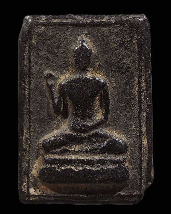 พระพุทธกวัก หลวงพ่อทาบ ปี 2505 ผสมสีผึ้งเขียว หลวงปู่ทิม วัดละหารไร่ ปลุกเสก สร้างพร้อมกับ พระสมเด็จ - 1