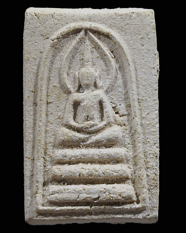 พระสมเด็จ วัดสามกอ จ.อยุธยา ปี 2506 สร้างจาก สมเด็จของวัดสามกอที่ชำรุดแตกหักทั้งหมดกับชิ้นส่วนของสมเ - 1