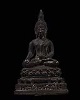 พระกริ่ง พระชัยหลังช้าง เนื้อทองแดง วัดชลอ จ.นนทบุรี พร้อมกล่องเดิม  ที่ระลึกสร้างอุโบสถ วัดชลอ จ.นน