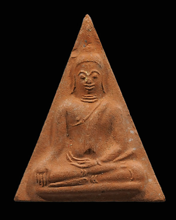 พระนางพญาเสน่ห์จันทร์ รุ่นฉลอง 700 ปี ลายสือไทย หลวงพ่อเกษม เขมโก แห่งสุสานไตรลักณ์ จังหวัดลำปาง เนื - 1