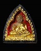 พระสังกัจจายน์มหาลาภ พิมพ์เล็ก  หลังยันต์เต็ก วัดขนอนเหนือ จ.อยุธยา   ลงรักปิดทองเก่า หายาก ปี 2513 