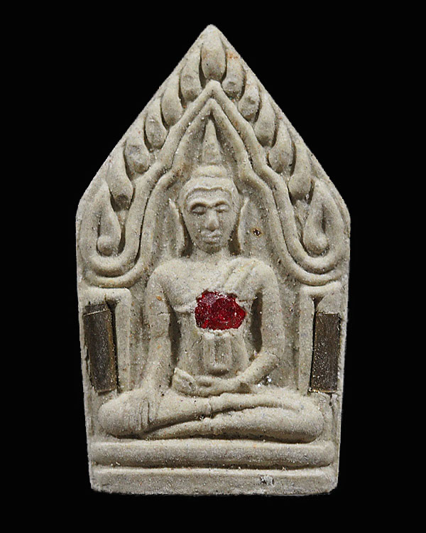 พระขุนแผน ท่านขุนพันธ์ฯ บ่วง ซือ เฮง(เฮงหมื่นเรื่อง) ปี 2541 เนื้อผงพุทธคุณผสมว่าน ฝัง ตะกรุดเงิน ๒ - 1