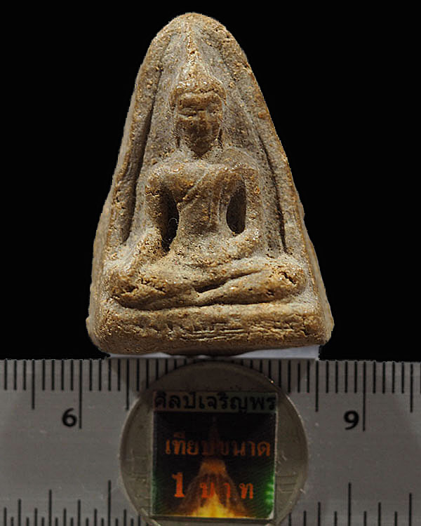  พระพุทธเนื้อว่านหลังยันต์ สายใต้ เป็นพระเก่า ปลุกเสกพิธีดีมาก - 3