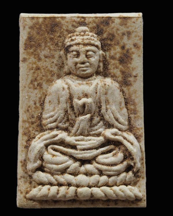 พระสมเด็จเนื้อผงพระยูไล วัดอุภัยราชบำรุง(วัดเวียดนาม) ตลาดน้อย กรุงเทพฯ ปี2510 พิมพ์ใหญ่ หายากแล้วคร - 1