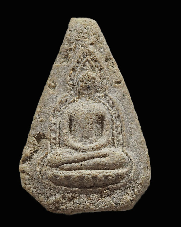 พระพุทธชินราช พิมพ์กลีบบัว ยุคแรก เนื้อผงเมตตา หลวงพ่อเงิน วัดดอนยายหอม จ.นครปฐม ปี พ.ศ.๒๕๑๒ สร้างจา - 1