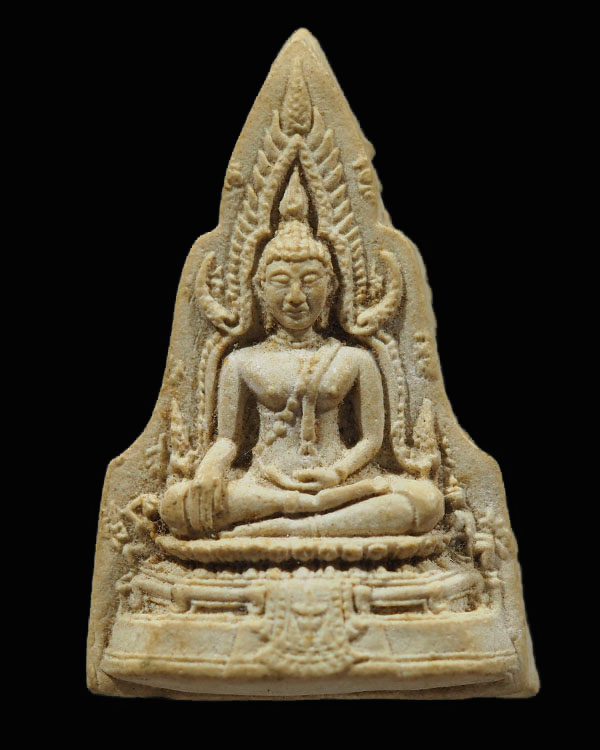 พระพุทธชินราช มาลาเบี่ยง พิมพ์ใหญ่ เนื้อผง สภาพสวยเดิม ปี 2520 สภาพสวยเดิมๆ สวย มากครับ  พระรุ่นนี้  - 1