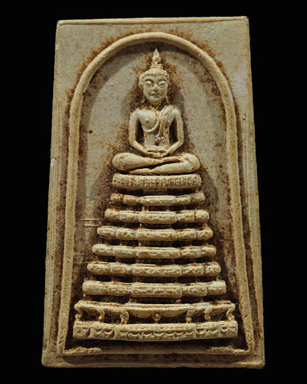 สมเด็จพระประธาน พิมพ์ใหญ่ 9 ชั้น พระครูตึ้ง วัดนาพร้าว ปี2516 หลวงพ่อเริ่ม ปรโม วัดจุกกะเฌอ (พระอาจา - 1