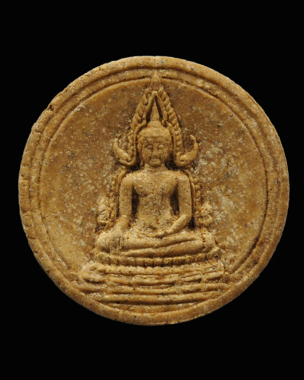 พระพุทธชินราชพิมพ์จันท์ลอย วัดเบญจมบพิตร ปี พ.ศ.2511 พุทธาภิเษก หลวงปู่โต๊ะ, หลวงพ่อเงิน, หลวงพ่อเต๋ - 1