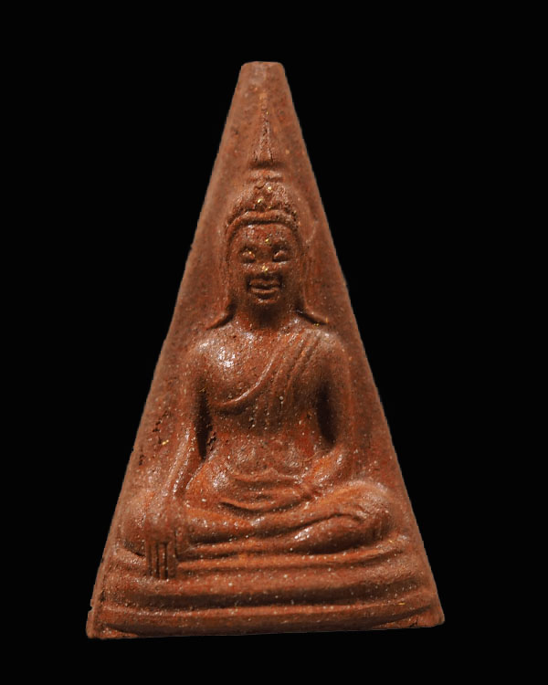  พระสมเด็จนางพญาราชินี  วัดสีกัน(พุทธสยาม)  ทรงนิยม โรยตะไบทองของในหลวง ร.9  สร้างทูลเกล้าถวาย พระบา - 1