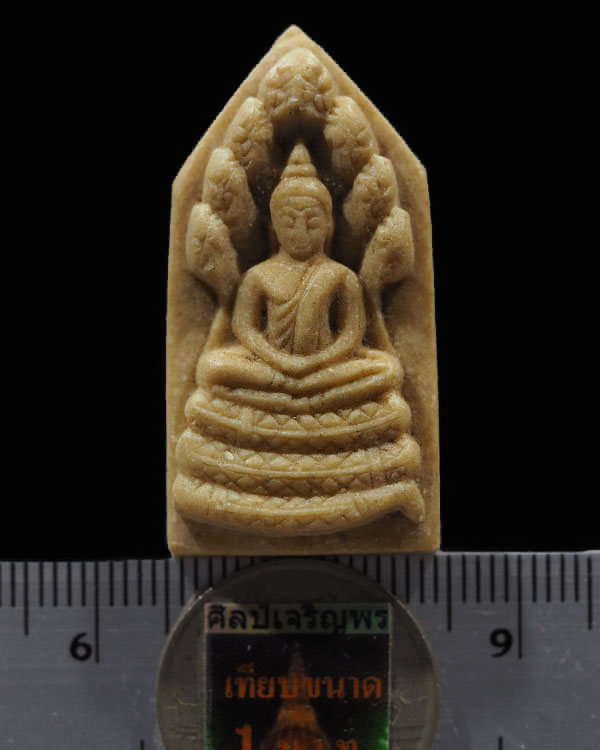 พระพิมพ์นาคปรก เนื้อผงน้ำมัน หลวงปู่โต๊ะ วัดประดู่ฉิมพลี ปลุกเสกเดี่ยว ออกให้ วัดเพลงวิปัสสนา บากกอก - 3