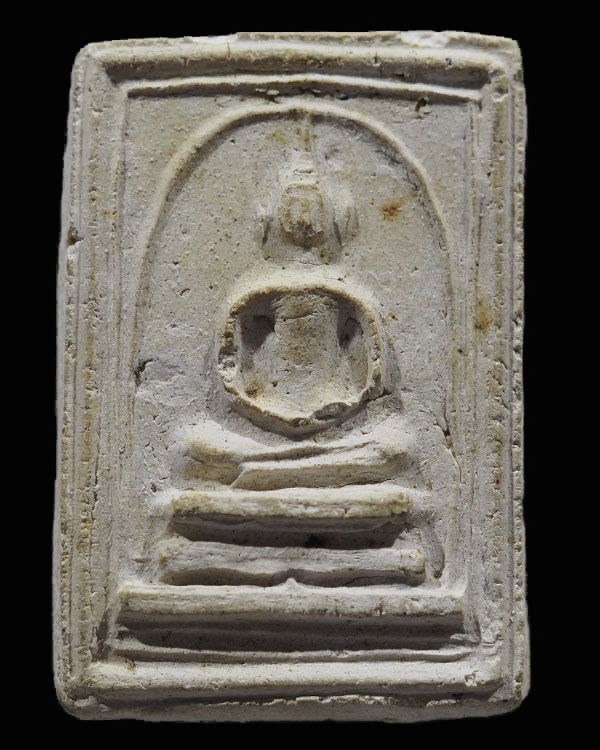 สมเด็จพระประธานพิมพ์กรอบกระจก (หายาก) หลวงปู่เลี่ยม วัดศรีเรืองบุญ นนทบุรี เป็นลูกศิษย์ ของหลวงปู่ภู - 4
