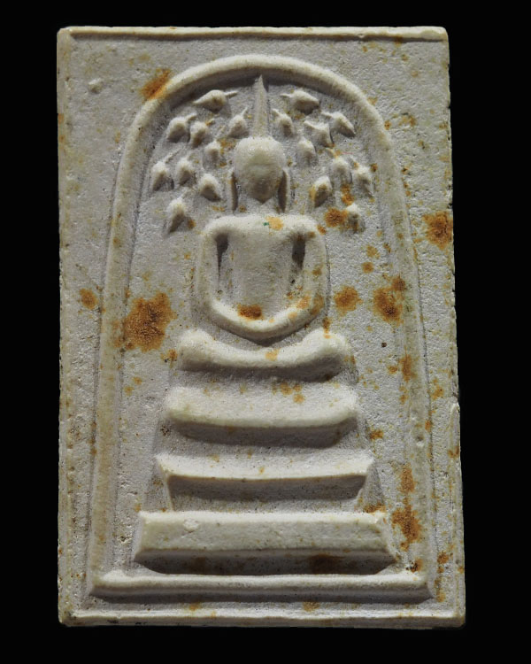 สมเด็จปรกโพธิ์ (แก่นจันทร์) วัดพระปฐมเจดีย์ จ.นครปฐม ปี ๒๕๑๓ พิธีใหญ่ เกจิร่วมปลุกเสก อาธิ หลวงพ่อเง - 1
