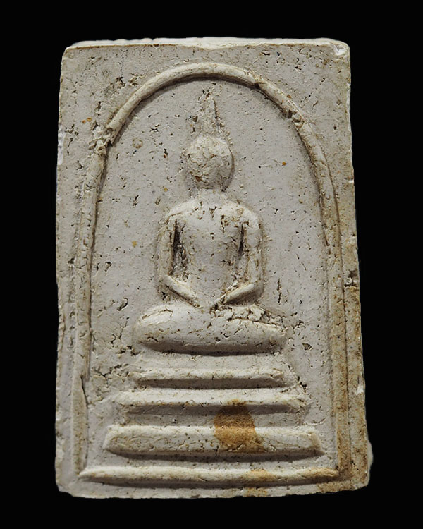 พระสมเด็จ หลวงพ่อแสวง วัดสว่างภพ จ.ปทุมธานี สมเด็จรุ่นแรก ปี 2497 พิมพ์เล็ก หลวงพ่อจง วัดหน้าต่างนอก - 1