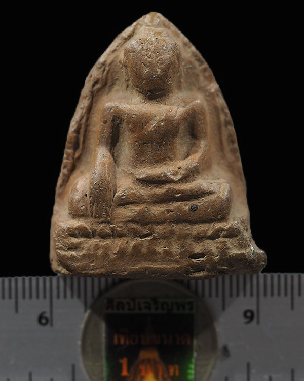 พระเนื้อดินพิมพ์หลวงพ่อโต บางกระทิง  พิมพ์ใหญ่ หลังกาบหมาก  เป็นพระเกจิสร้างยุคหลัง ไม่ใช่พระกรุ  ไม - 3