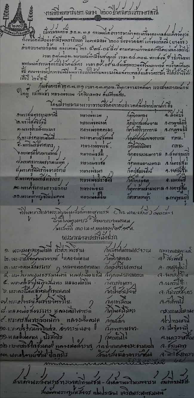 พระสมเด็จตระกูลวัดระฆัง สร้างปี 2515 ที่นำเข้าปลุกเสก และออกให้บูชาที่ วัดฉัตรแก้วจงกลณี(บางอ้อ) ใน - 5