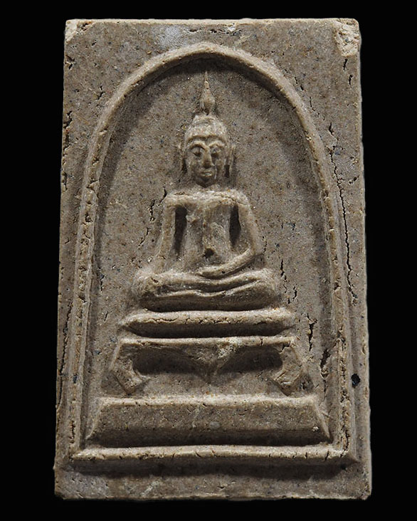 สมเด็จรุ่นแรก พิมพ์ใหญ่หลังยันต์ หลวงพ่อนอ วัดกลางท่าเรือ อำเภอท่าเรือ จ. อยุธยา หายากครับ   พระครูป - 1