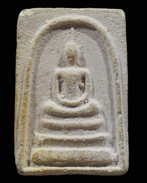 พระสมเด็จกรรมฐาน หลวงปู่ดู่ วัดสะแก จ.พระนครศรีอยุธยา ปี 2527 (ยุคปลาย) เนื้อผงพุทธคุณ(ผงจักรพรรดิ์) - 1