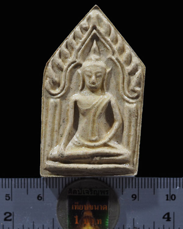 พระขุนแผนพิมพ์ใหญ่ รุ่นแรก ปี 2521 เนื้อผง หลวงพ่อตี๋ วัดบางฅณฑีใน อ.บางคนที จ.สมุทรสงคราม รุ่น 1 เม - 3