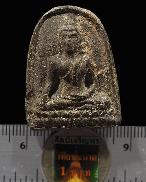พระยอดขุนพลเนื้อว่าน หลวงพ่อขัน วัดศรีอารย์ จ.ราชบุรี ปี 2504 สภาพสวยประสบการณ์เยี่ยม   *** องค์นี้จ - 3