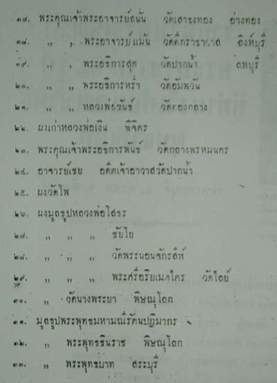 พระพิมพ์กลีบบัว หลวงพ่อจรัญ วัดอัมพวัน จ.สิงห์บุรี จัดสร้างยุคแรกที่วัดพรหมบุรี ปี ๒๔๙๖ พระชุดวัดพร - 5