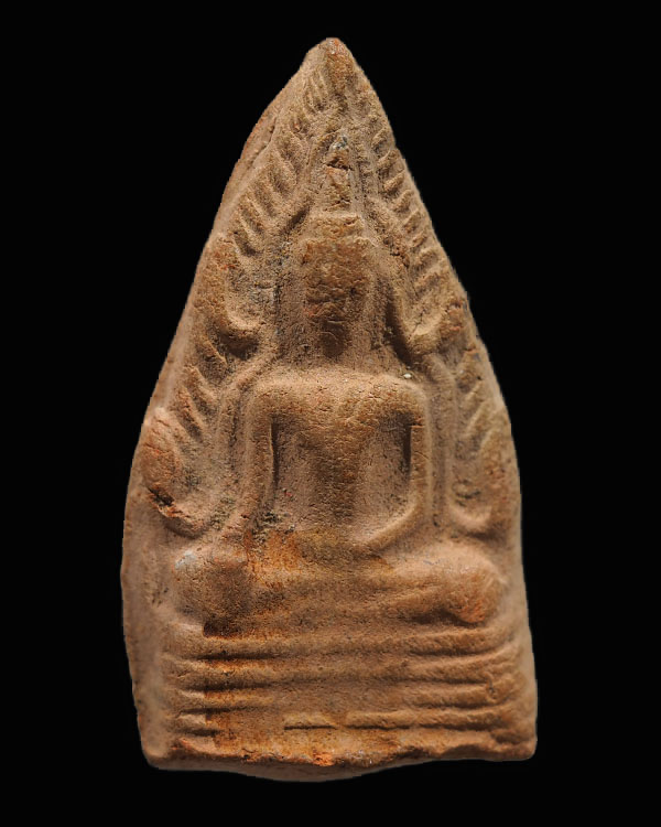 พระพุทธชินราช วัดชะวึก เนื้อดินเผา ที่หลวงปู่ทิม วัดละหารไร่ ปลุกเสกปี 2516 พระพุทธชินราช เนื้อดินเผ - 1