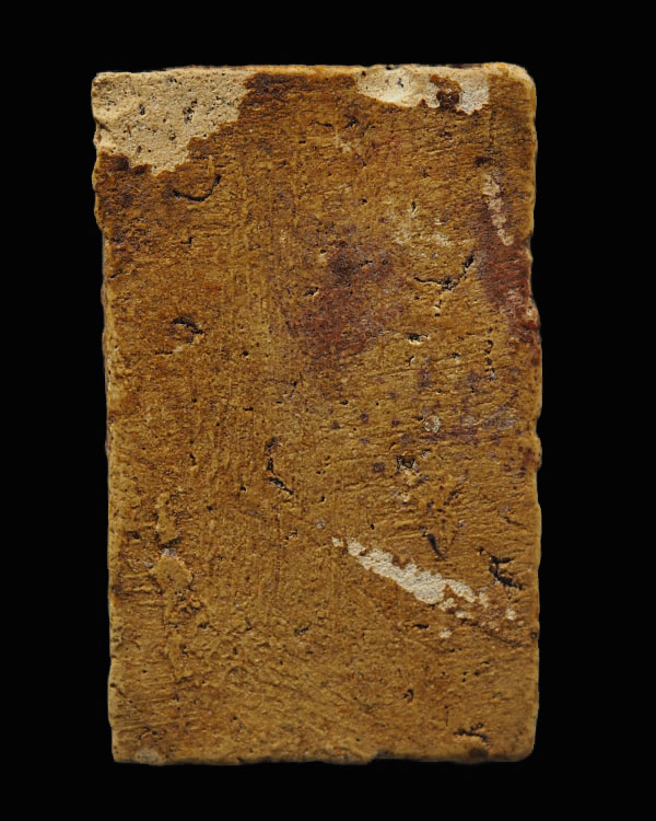 สมเด็จเพดานโบสถ์วัดหงส์รัตนาราม พิมพ์ปรกโพธิ์ พิมเล็ก เนื้อผงเกสรเคลือบ กรุเพดานโบสถ์ วัดหงษ์รัตนารา - 2