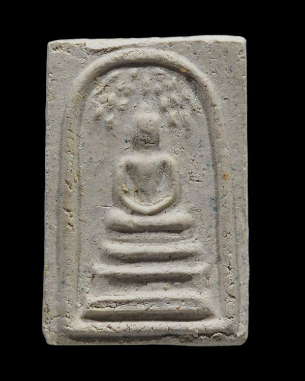 พระสมเด็จปรกโพธิ์ พิมพ์เล็ก ร.9 วัดมหาธาตุ ปี2508 จ.เพชรบุรี ปลุกเสกพิธิเล็กสุดยอดมวลสาร ลพ.แดง,ลพ.ท - 1