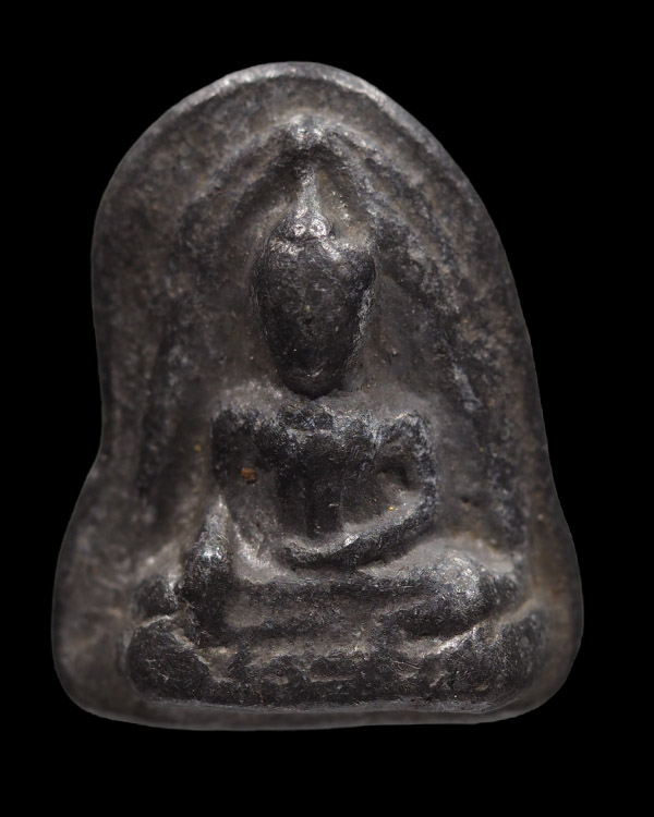 พระยอดขุนพล เนื้อชินตะกั่ว หล่อโบราณ พิมพ์ใหญ่ พระเก่า ไม่ทราบที่ เจ้าของเดิมเลี่ยมใช้มาแบบนี้ครับ - 4