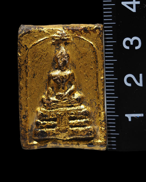 พระสมเด็จทรงฉัตร (ลงรักปิดทองเก่า หายาก)วัดไร่ขิง พิมพ์ใหญ่ นิยม ปี 2512 สุดยอดของดี ที่ หลาย ๆ ท่าน - 3