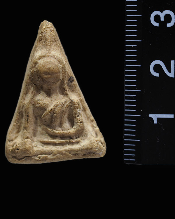 พระผงพิมพ์สมเด็จนางพญา (พิมพ์หายาก) ผสมผงเก่าบางขุนพรหม อาจารย์เชื้อ วัดสะพานสูง กรุงเทพฯ ปี 2497สภา - 3