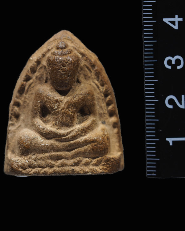 พระหลวงพ่อโต บางกระทิง เนื้อดินปนแกลบ พระเก่าสวย พระบ้าน เนื้อหาส่องมันส์  ไม่ทราบที่ - 3