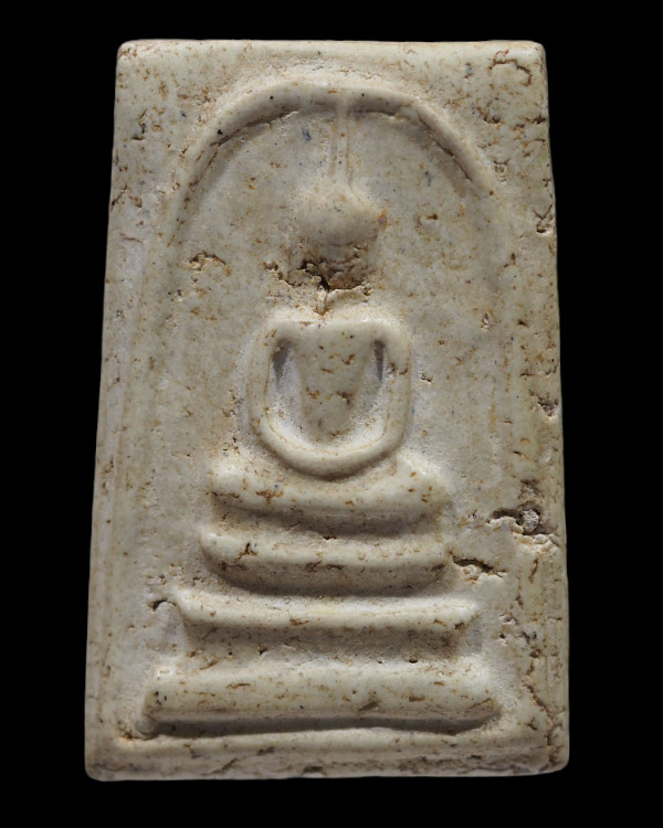 พระผงพิมพ์ฐาน 3 ชั้น วัดประสาทบุญญาวาส กรุงเทพฯ พิธีใหญ่ ปี ๒๕๐๖ มวลสารผสมผงวัดระฆัง และสมเด็จบางขุน - 1