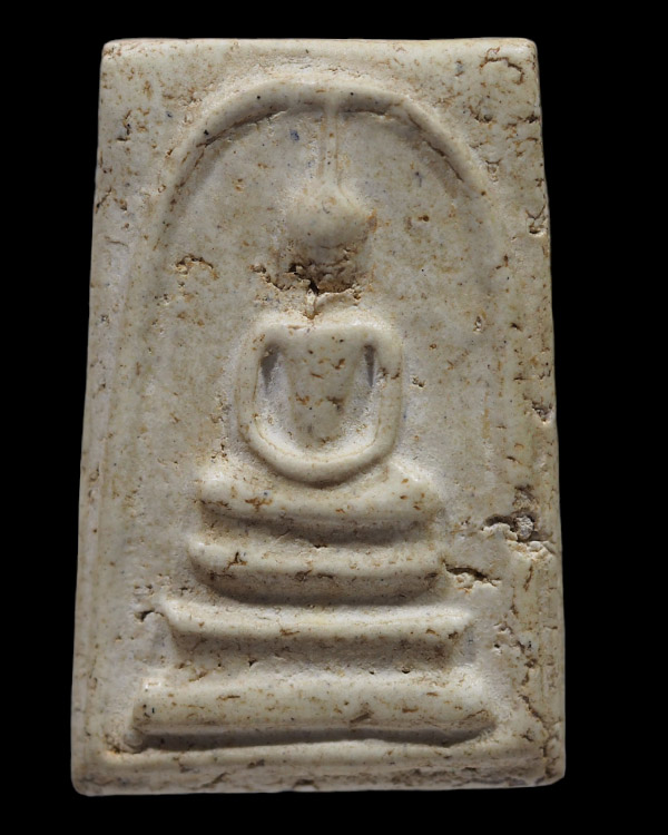 พระผงพิมพ์ฐาน 3 ชั้น วัดประสาทบุญญาวาส กรุงเทพฯ พิธีใหญ่ ปี ๒๕๐๖ มวลสารผสมผงวัดระฆัง และสมเด็จบางขุน - 4