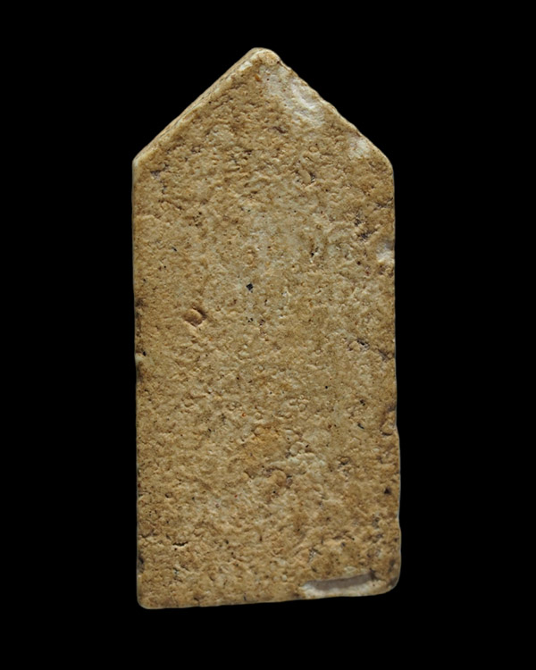 พระเนือผงพุทธคุณ พิมพ์พระลีลา ห้าเหลี่ยม  พิมพ์เล็ก พระเก่า  ไม่ทราบที่ - 2