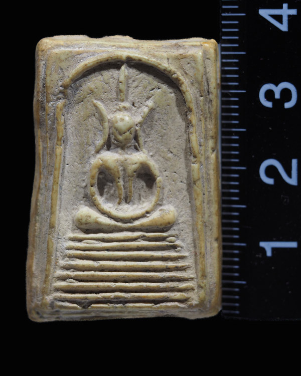 พระสมเด็จพิมพ์เกศไชโย เนื้อผงวัดระฆังล้วน ปลุกเสกพิธีอินโดจีน วัดสุทัศน์ หลวงพ่อสุพจน์ ปี ๒๔๘๔   - 3